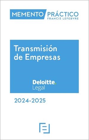 MEMENTO PRACTICO TRANSMISION DE EMPRESAS 2024 2025 | 9788410128156 | LEFEBVRE-EL DERECHO