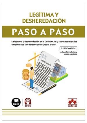 LEGITIMA Y DESHEREDACIÓN. PASO A PASO 2024 | 9788411947213 | IBERLEY, DEPARTAMENTO DE DOCUMENTACIÓN