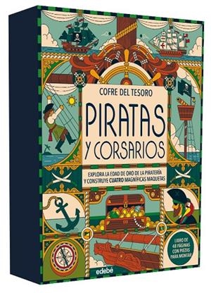 COFRE DEL TESORO : PIRATAS Y CORSARIOS | 9788468370835 | CRUSHER, ALDO