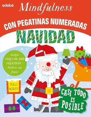 MINDFULNESS CON PEGATINAS NUMERADAS : NAVIDAD | 9788468370811 | ROBERTSON, EVE