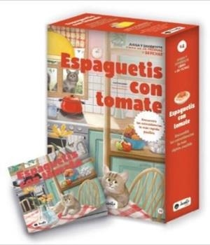 ESPAGUETTIS CON TOMATE - APRENDE CON LAS PALABRAS | 9788419714862