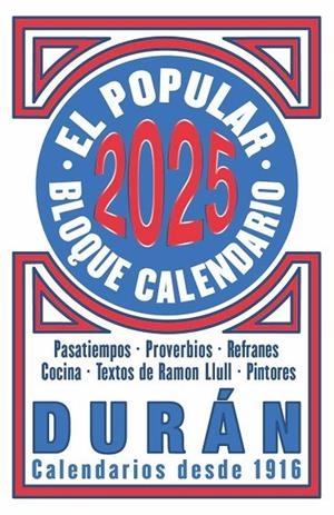 BLOQUE DURÁN 2025 | 9788412745528 | VARIOS AUTORES
