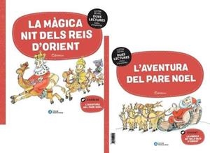 DUES LECTURES. LA MAGICA NIT DELS REIS D'ORIENT / L'AVENTURA DEL PARE NOEL | 9788419028990 | BAYES, PILARÍN