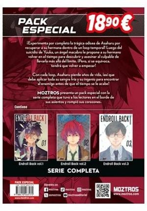 ENDROLL BACK (PACK ESPECIAL) | 9788410463172 | KANTETSU / NAKAZATO, HARUNA