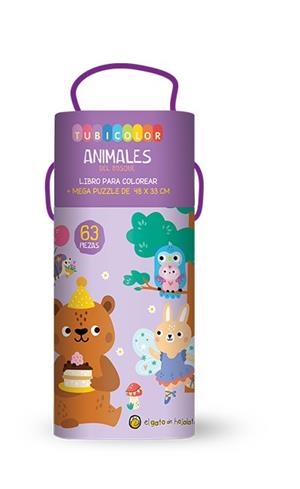 ANIMALES DEL BOSQUE (TUBICOLOR) | 9789878205045