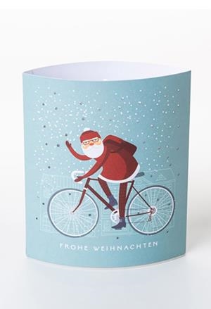 DREAMLIGHT LÁMPARA CARTÓN LED SANTA BIKE | 4260595852071