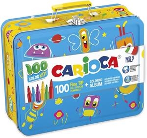 CAIXA METAL.LICA 100 RETOLADORS CARIOCA | 8003511425005