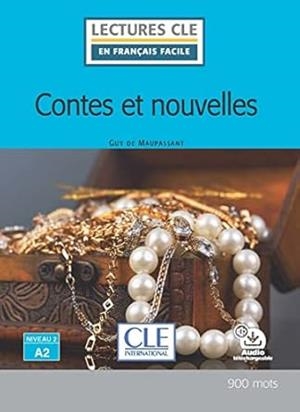 CONTES ET NOUVELLES - NIVEAU 2/A2 - LIVRE + AUDIO TÉLÉCHARGEABLE | 9782090311501 | MAUPASSANT, GUY DE