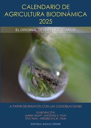 CALENDARIO DE AGRICULTURA BIODINAMICA 2025 | 9788418919329 | THUN, MARIA