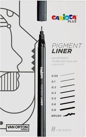 CAIXA 8 ROTULADORS CALIBRATS CARIOCA PLUS  | 8003511452506