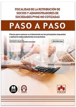 FISCALIDAD DE LA RETRIBUCIÓN DE SOCIOS Y ADMINISTRADORES DE SOCIEDADES PYME NO COTIZADAS | 9788411945929 | IBERLEY, DEPARTAMENTO DE DOCUMENTACIÓN