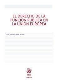 DERECHO DE LA FUNCIÓN PÚBLICA EN LA UNIÓN EUROPEA, EL | 9788410711372 | MOLINA DEL POZO, CARLOS FRANCISCO