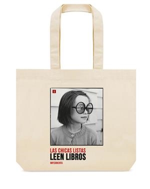 BOLSA DE TELA "LAS CHICAS LISTAS LEEN LIBROS" | 9788419581983 | AA.VV