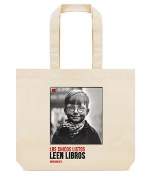 BOLSA DE TELA "LOS CHICOS LISTOS LEEN LIBROS" | 9788419581976 | AA.VV