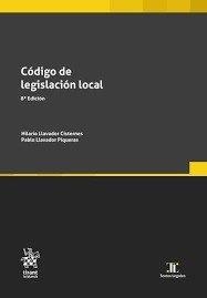 CODIGO DE LEGISLACION LOCAL (8ª EDICIÓN) | 9788410716278 | LLAVADOR CISTERNES, HILARIO