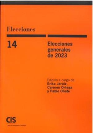 ELECCIONES GENERALES 2023 | 9788474769456 | PABLO OÑATE