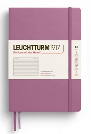 NOTEBOOK MEDIUM A5 T/D LINEAS DUSTY ROSE | 4004117661259