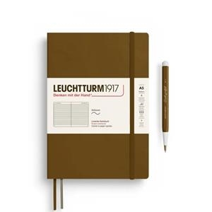 NOTEBOOK MEDIUM A5 T/B LINEAS SPICE BROWN | 4004117661501