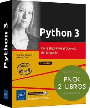 PYTHON 3 | 9782409046902 | CHAZALLET, SEBASTIEN / CREPIN, LUDIVINE