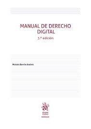 MANUAL DE DERECHO DIGITAL 3ª EDICION | 9788410715295 | BARRIO ANDRES, MOISES