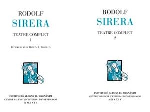 TEATRE COMPLET RODOLF SIRERA (2 VOLUMS) | 9788411560092 | SIRERA TURÓ, RODOLF / SIRERA TURÓ, JOSEP LLUIS