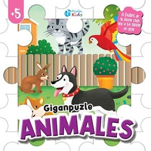 GIGANPUZLE : ANIMALES | 9788419651884 | VARIOS AUTORES