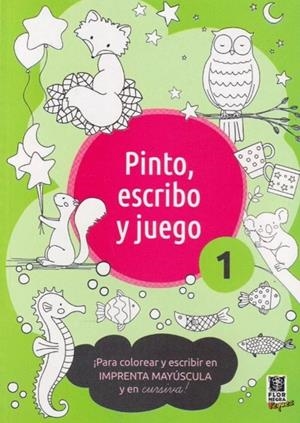 PINTO ESCRIBO Y JUEGO 1 | 9789974858589