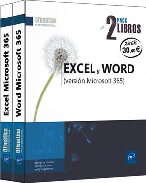 EXCEL Y WORD (VERSION MICROSOFT 365) | 9782409048388 | VARIOS AUTORES