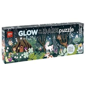 PUZLE GLOW IN THE DARK BOSQUE MAGICO 200 PECES | 8410782196921