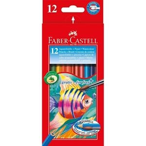 LLAPIS COLORS FABER CASTELL 12 AQUARELABLES | 4005401144137