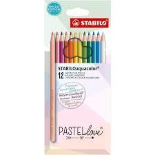 LLAPISOS COLORS STABILO 12 AQUARELABLES | 4006381590396