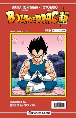 BOLA DE DRAC SERIE VERMELLA 317 / SUPER 106 | 9788411616591 | TORIYAMA, AKIRA