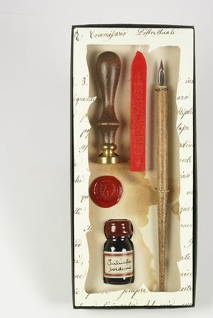 SET DE PLUMA Y LACRE SELLO | 8051773941030