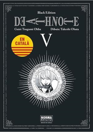 DEATH NOTE BLACK EDITION V (ED. EN CATALÀ) | 9788467961492 | OHBA, TSUGUMI / OBATA, TAKESHI