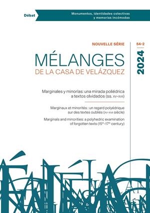MARGINALES Y MINORIAS UNA MIRADA POLIEDRICA A TEXTOS OLVIDADOS | 9788490964576 | VARIOS AUTORES