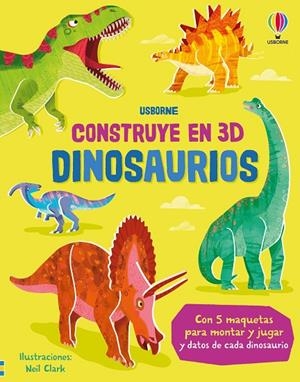DINOSAURIOS CONSTRUYE EN 3D | 9781836060741 | WHEATLEY, ABIGAIL