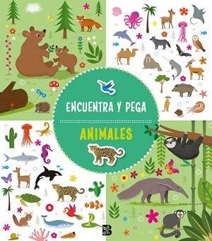 ENCUENTRA Y PEGA ANIMALES | 9789403239439 | BALLON