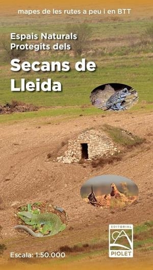 ESPAIS NATURALS PROGEGITS DELS SECANS DE LLEIDA 1:50.000 | 9788412902709