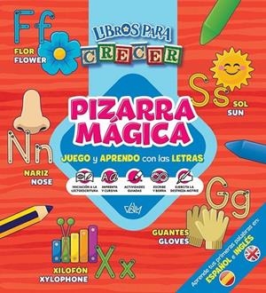 PIZARRA MAGICA LETRAS Y NUMEROS (BILINGÜE) | 9788419750075 | EDICIONES DALY