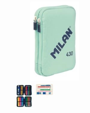 PLUMIER 2 PISOS MILAN 430 VERD | 8411574110798