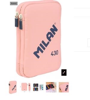 PLUMIER 2 PISOS MILAN 430 ROSA | 8411574110781