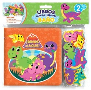 DINOS AL AGUA! (LIBRO BAÑO) | 9782764379769