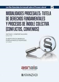 MODALIDADES PROCESALES : TUTELA DE DERECHOS FUNDAMENTALES Y PROCESOS DE ÍNDOLE COLECTIVA (CONFLICTOS, CONVENIOS) | 9788410783928 | NOVOA MENDOZA, ALBERTO / GONZALEZ RODRIGUE