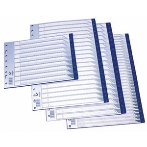 INDEX ARXIU 4º APAISAT PLASTIC GRIS | 8413623406128