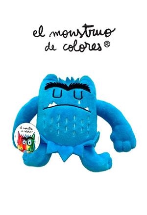 MONSTRUO DE COLORES PELUCHE AZUL (15 CM) TRISTEZA | 8495390897927 | LLENAS, ANNA
