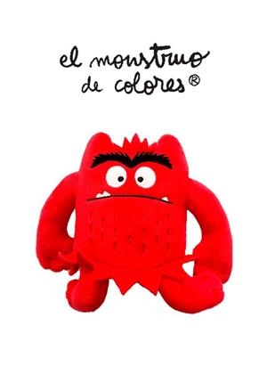 MONSTRUO DE COLORES PELUCHE ROJO (15 CM) IRA | 8495390897903 | LLENAS, ANNA
