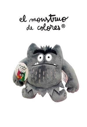 MONSTRUO DE COLORES PELUCHE GRIS(15 CM) MIEDO | 8495390919322 | LLENAS, ANNA