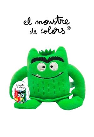 MONSTRE DE COLORS PELUIX VERD (15 CM) CALMA | 8495390919346 | LLENAS, ANNA