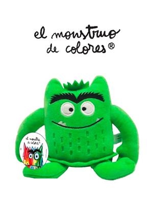 MONSTRUO DE COLORES PELUCHE VERDE (15 CM) CALMA | 8495390897897 | LLENAS, ANNA