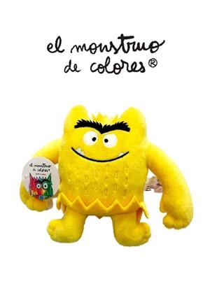MONSTRUO DE COLORES PELUCHE AMARILLO (15 CM) ALEGRÍA | 8495390897910 | LLENAS, ANNA